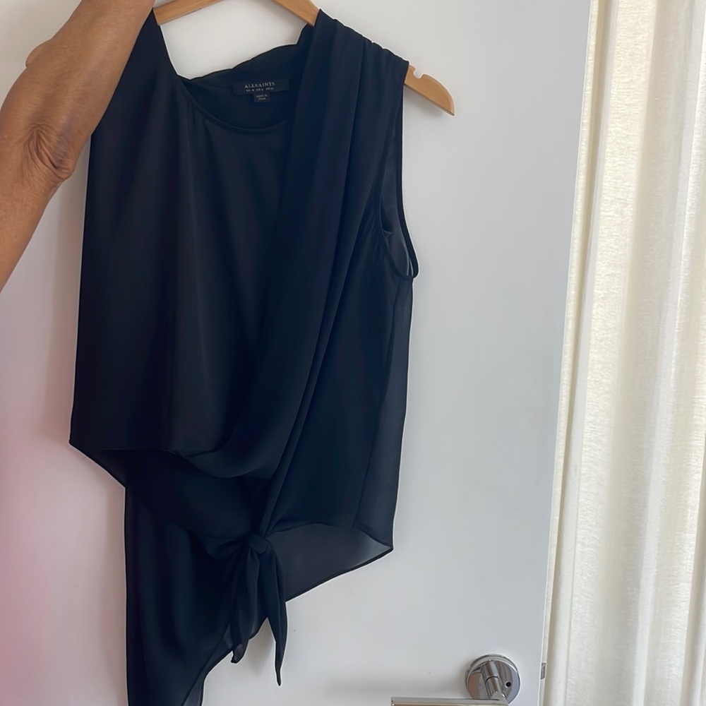 Allsaints silk shirt adorable